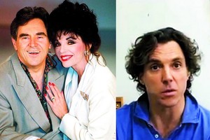 „Dinastijos“ žvaigždė Joan Collins nuo sūnaus gina pedofilu išvadintą velionį vyrą