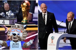 Ištraukti pasaulio futbolo čempionato burtai: šeimininkams nusišypsojo sėkmė