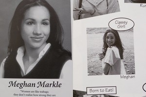 Po padidinamuoju stiklu: paviešinti Meghan Markle paauglystės kadrai