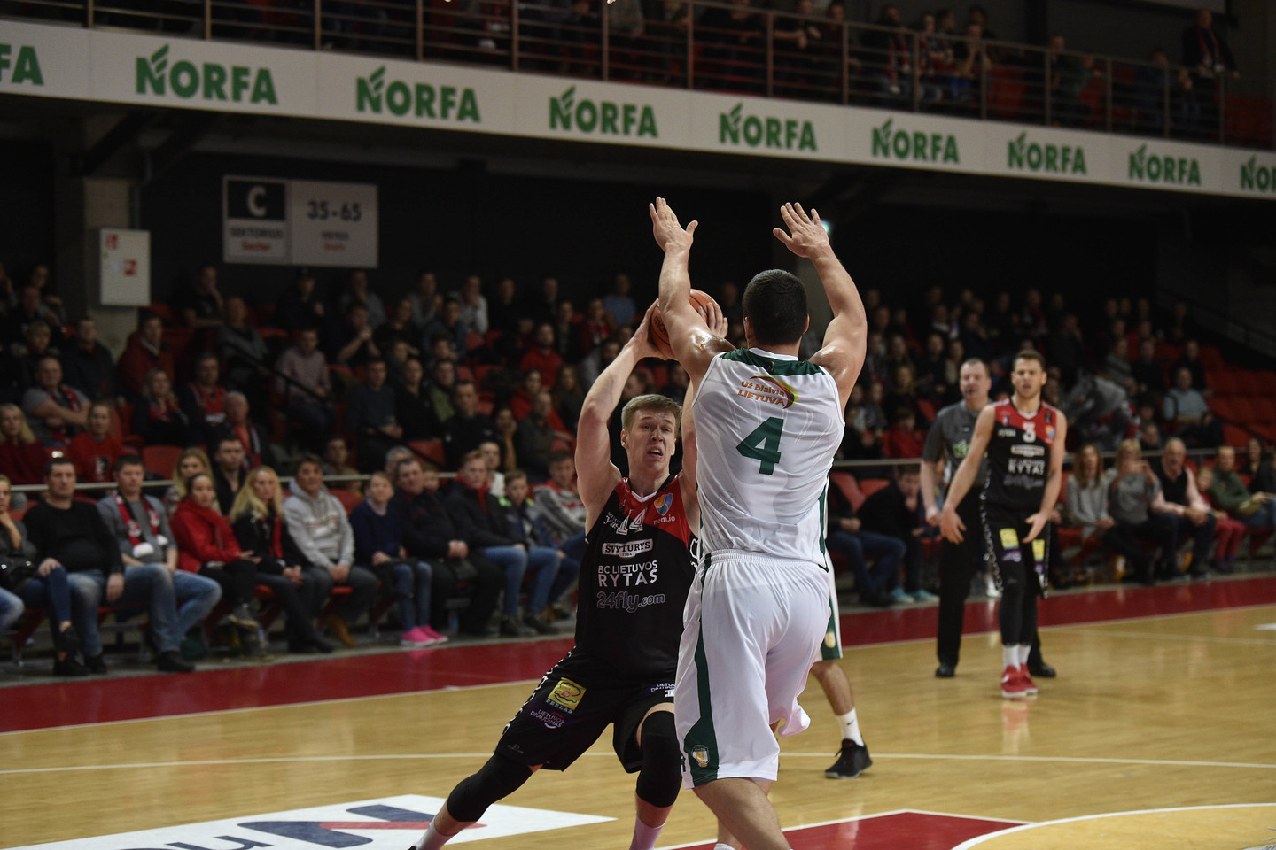 Rungtynių akimirka.<br> V.Ščiavinsko nuotr.