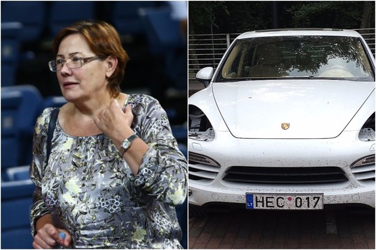 Utenoje į avariją pateko „Porsche“ vairavusi Jono Valančiūno motina: trenkėsi į „Audi“