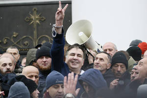 Ukrainos generalinis prokuroras: „Michailas Saakašvilis iš Rusijos gavo pusę milijono dolerių“