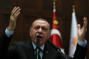 Turkijos prezidentas dėl Jeruzalės šaukia Islamo bendradarbiavimo organizacijos susitikimą