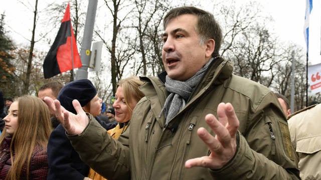 Michailas Saakašvilis neketina pasiduoti pareigūnams