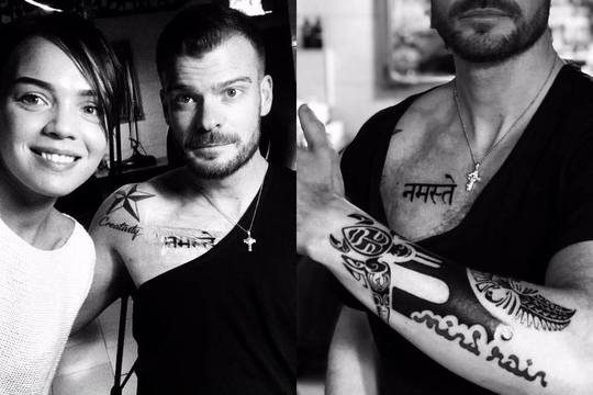 Mindaugas Rainys savo kūną papuošė dvejomis reikšmingomis tatuiruotėmis 