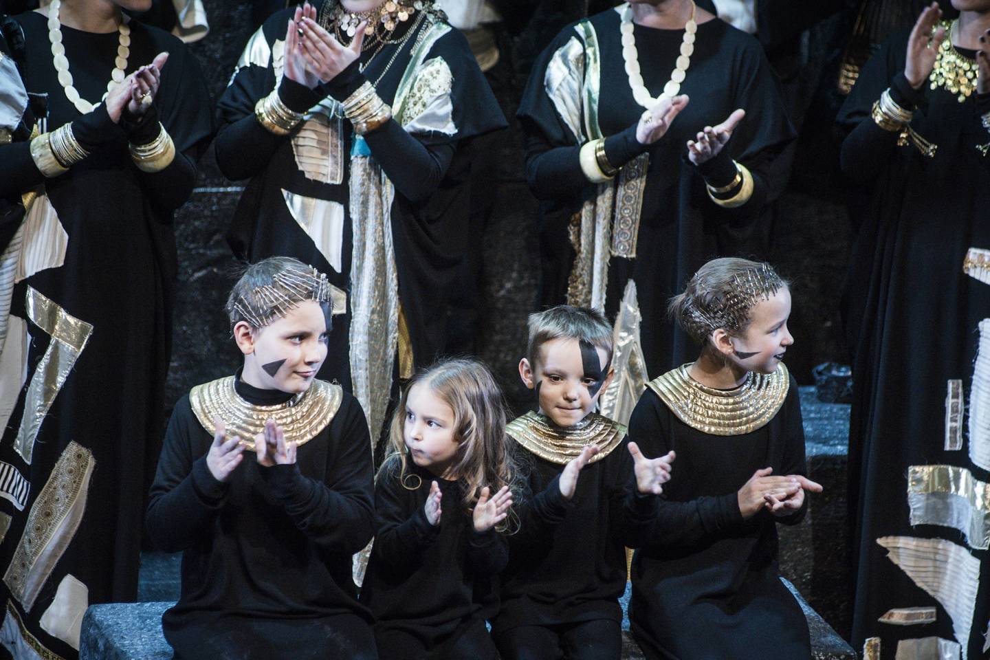C.Saint-Saenso opera „Samsonas ir Dalila“ Vilniaus kongresų rūmuose: spektaklio kūrėjai.<br> D.Matvejevo nuotr.