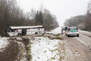 Ukmergės rajono meras: „Pats kelias ten yra problematiškas"