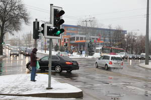 Vilniuje rekonstruota problematiška Kareivių ir Verkių gatvių sankryža