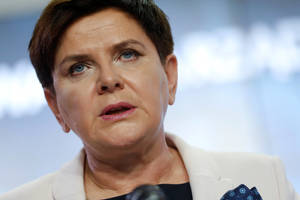 Lenkijos premjerė Beata Szydlo atsistatydina