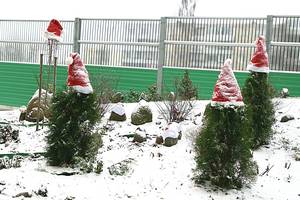 Tik pažiūrėkite, kaip nuoširdžiai trys alytiškės papuošė daugiabutį šventėms