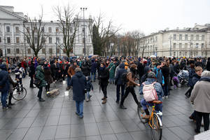 Atsakas Vyčio paminklo šalininkams: „Tylinčio neperrėksi“
