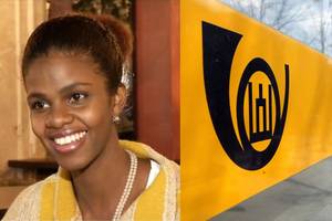 Egzotiška imigrantė penktadienio vakarą įstrigo Lietuvos pašte