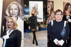 Išliaupsintoje Dainiaus Ščiukos parodoje žavesį skleidė žymios moterys