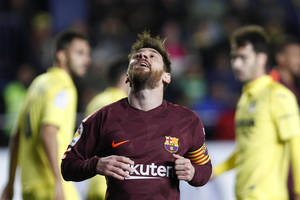 Lionelio Messi įvarčio įkvėpta „Barcelona” Ispanijoje pozicijų neužleidžia