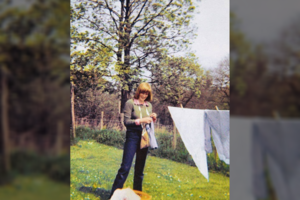 Paviešintas retas paauglės princesės Dianos kadras