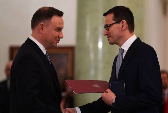 Prisaikdintas naujasis Lenkijos premjeras ir jo vyriausybė 