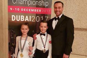 Šokėjo Andriaus Kandelio mokiniai iškovojo pirmą vietą Dubajaus varžybose