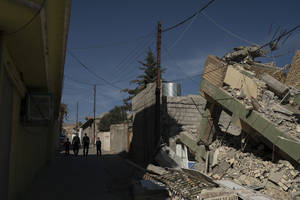 Pietryčių Iraną supurtęs 6,2 balo žemės drebėjimas nusinešė 18 gyvybių