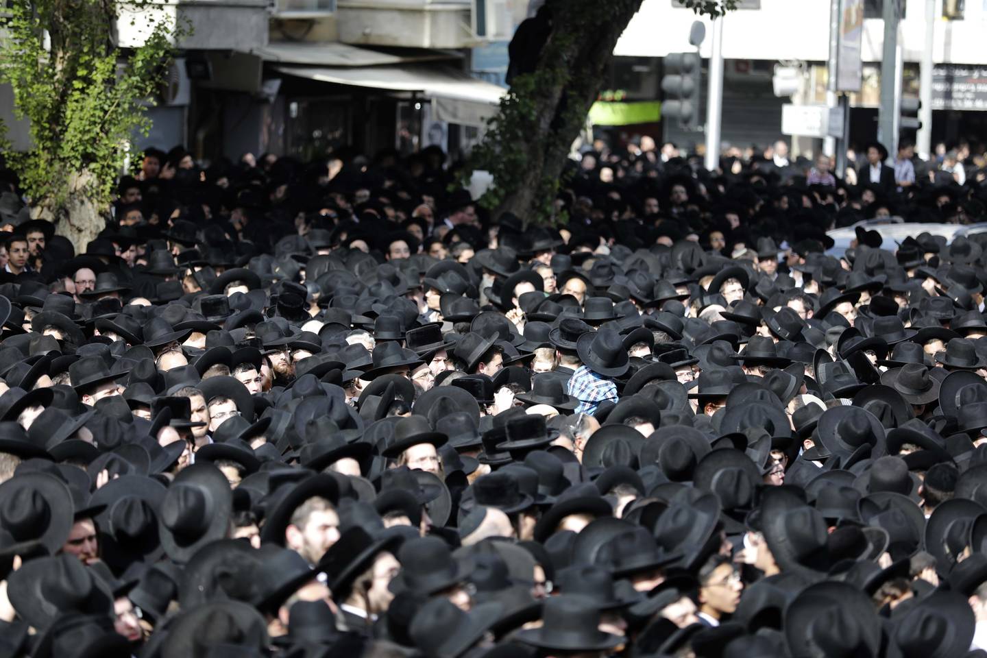 A. Y. L. Shteinmanas ilgą laiką buvo garsi aškenazių ultraortodoksiško judaizmo figūra. <br> AFP/Scanpix nuotr. 