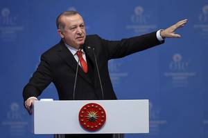 Turkijos prezidentas ragina pripažinti Jeruzalę Palestinos sostine