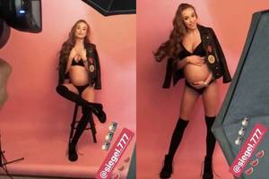 Viktorija Siegel nėštumą įamžino intymioje fotosesijoje
