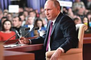 Ką sužinojome iš Vladimiro Putino spaudos šou?