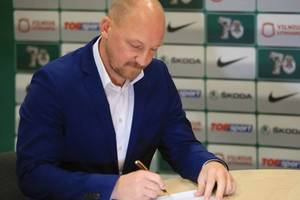 Prie „Žalgirio“ vairo stojęs A. Skarbalius pasirinko trenerių štabą
