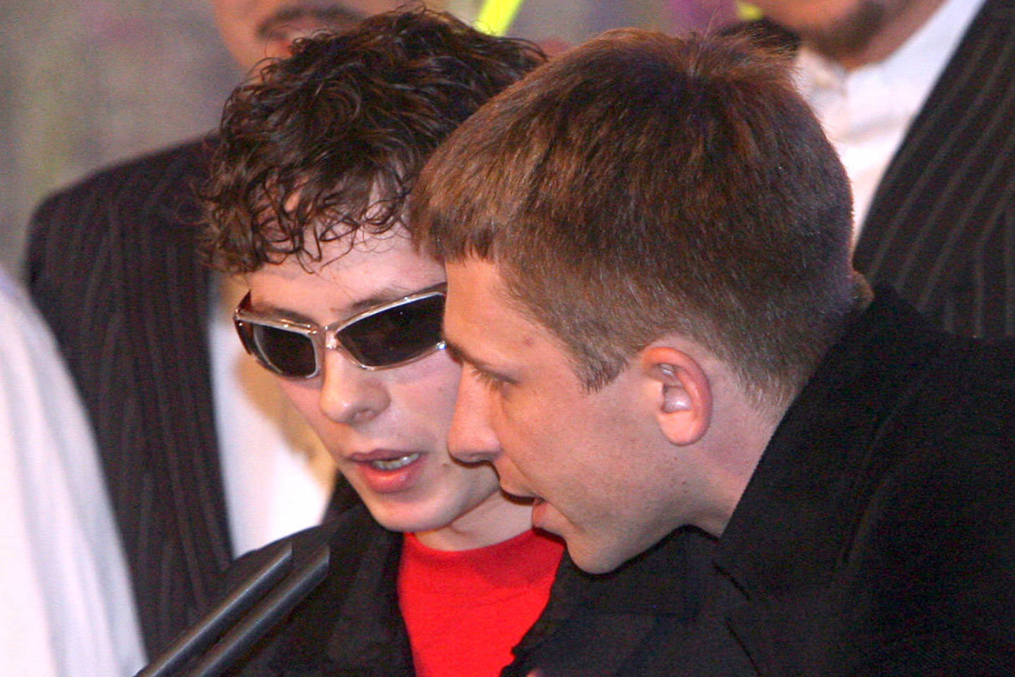 Ž.Žusinas (kairėje) E.Dragūnui yra padėjęs įrašyti ne vieną populiarų hitą.<br>„Lietuvos ryto“ archyvo nuotr. 