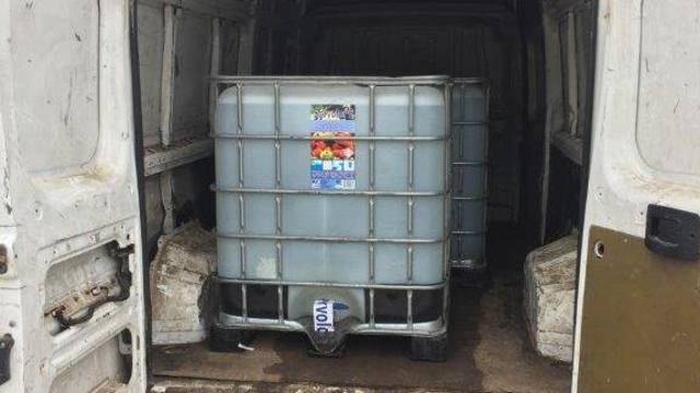 Muitinės pareigūnai sulaikė 3 tonas „dezodoranto“ vežusį mikroautobusą 