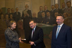 Iš Vokietijos atkeliausiantis Nepriklausomybės Aktas bus apdraustas