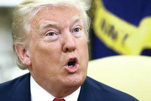 Amerikiečiai pesimistiškai vertina prezidentą Donaldą Trumpą