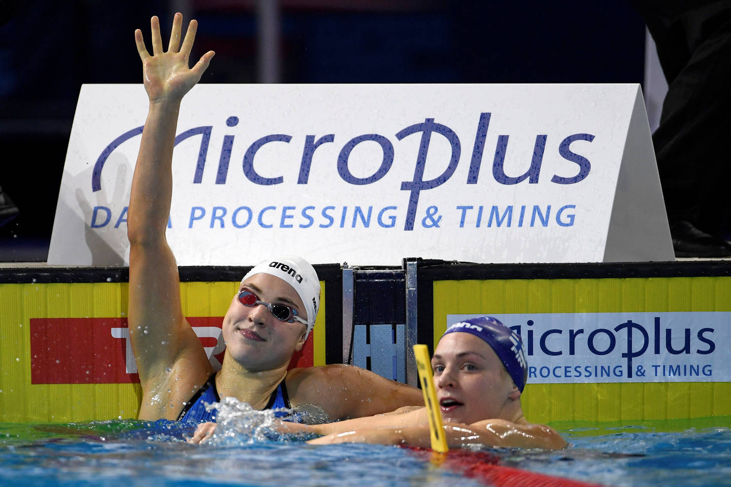  R.Meilutytė Europos čempionate iškovojo du aukso medalius.<br> Reuters/Scanpix nuotr.