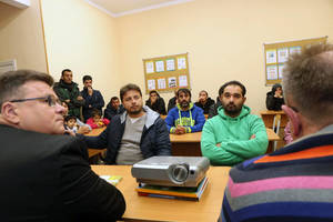 Į Lietuvą pagal ES programą perkelti 15 sirų pabėgėlių