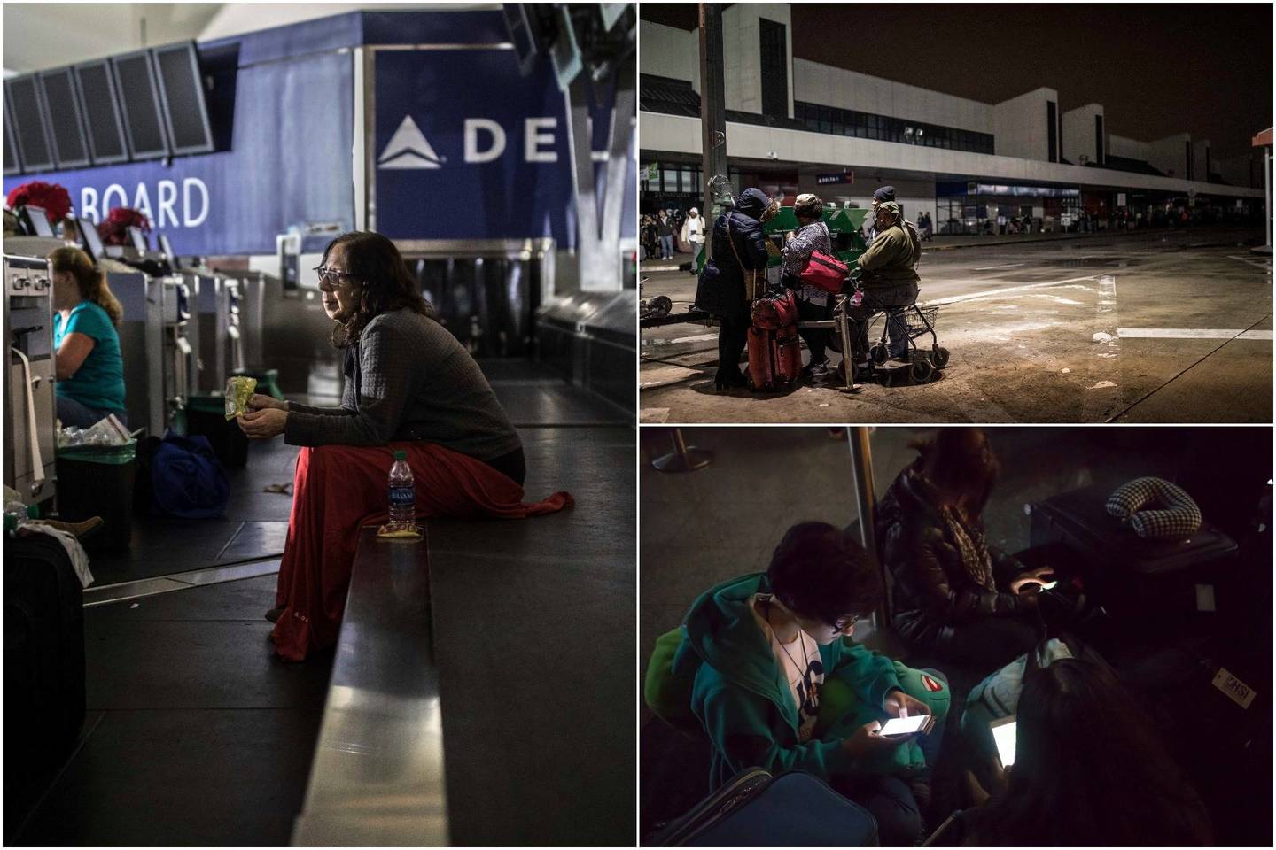 Atlantos oro uoste dingusi elektra sukėlė daug sąmyšio.<br> AP nuotr.