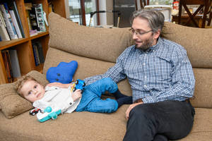 Sunkiai sergančio Teodoro tėtis pasiuntė svarbią žinią aukotojams