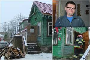 Nerami naktis Rokiškio r.: gausią šeimyną iš lovų išvertė gaisras