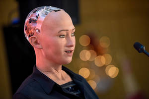 Kaip robotė Sofija tapo vilniete