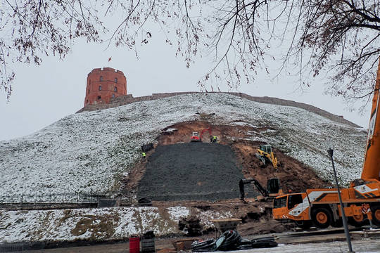 Prakalbo apie Gedimino pilies kalno padėtį: „Grėsmė egzistuoja“