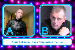 Moterys pasisakė, kad linksmiau švęs Naujuosius metus: Selas ar Gintaras Einikis?