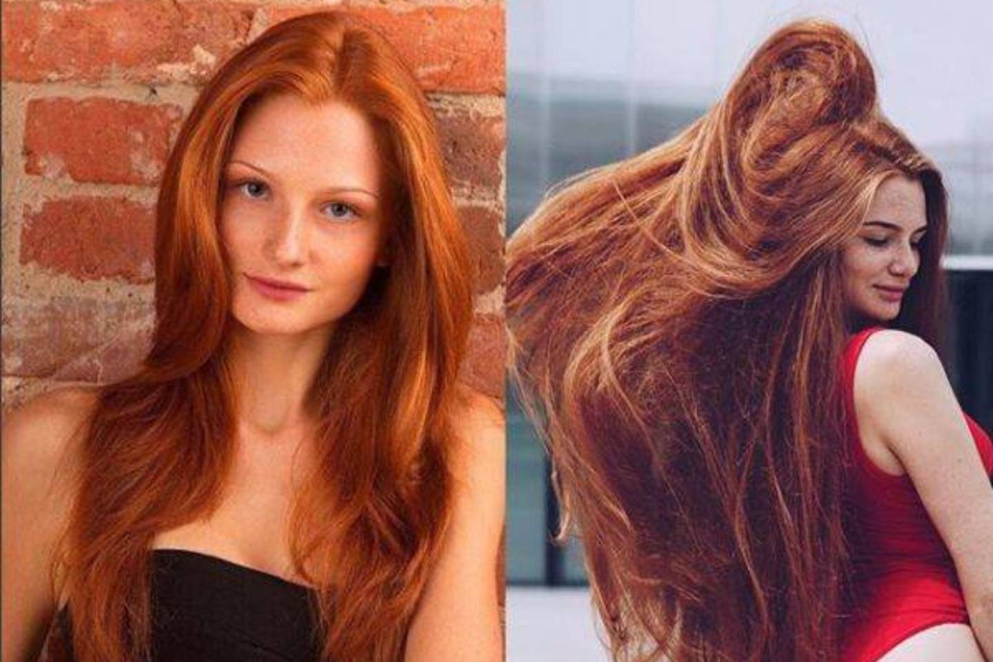Šiandien rusė gali pasigirti 106 cm ilgo plaukais. <br> Instagram nuotr.