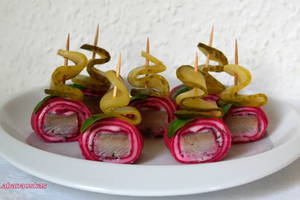 Suktinukai su silke: ne tik gardu, bet ir puošia stalą