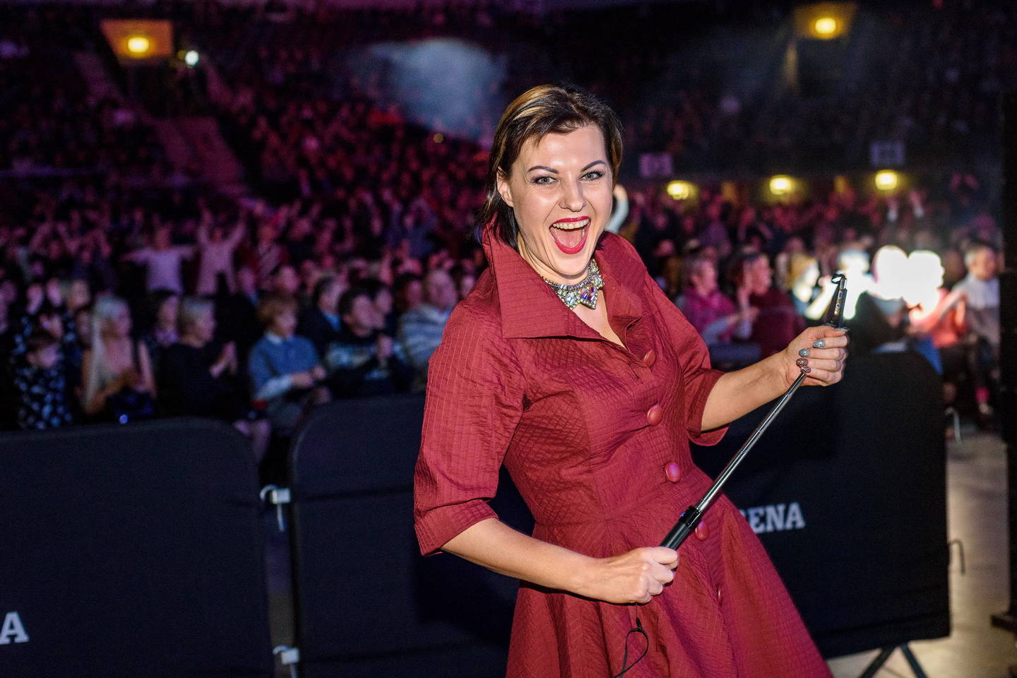 Koncerto akimirka.<br> A.Kubaičio nuotr.