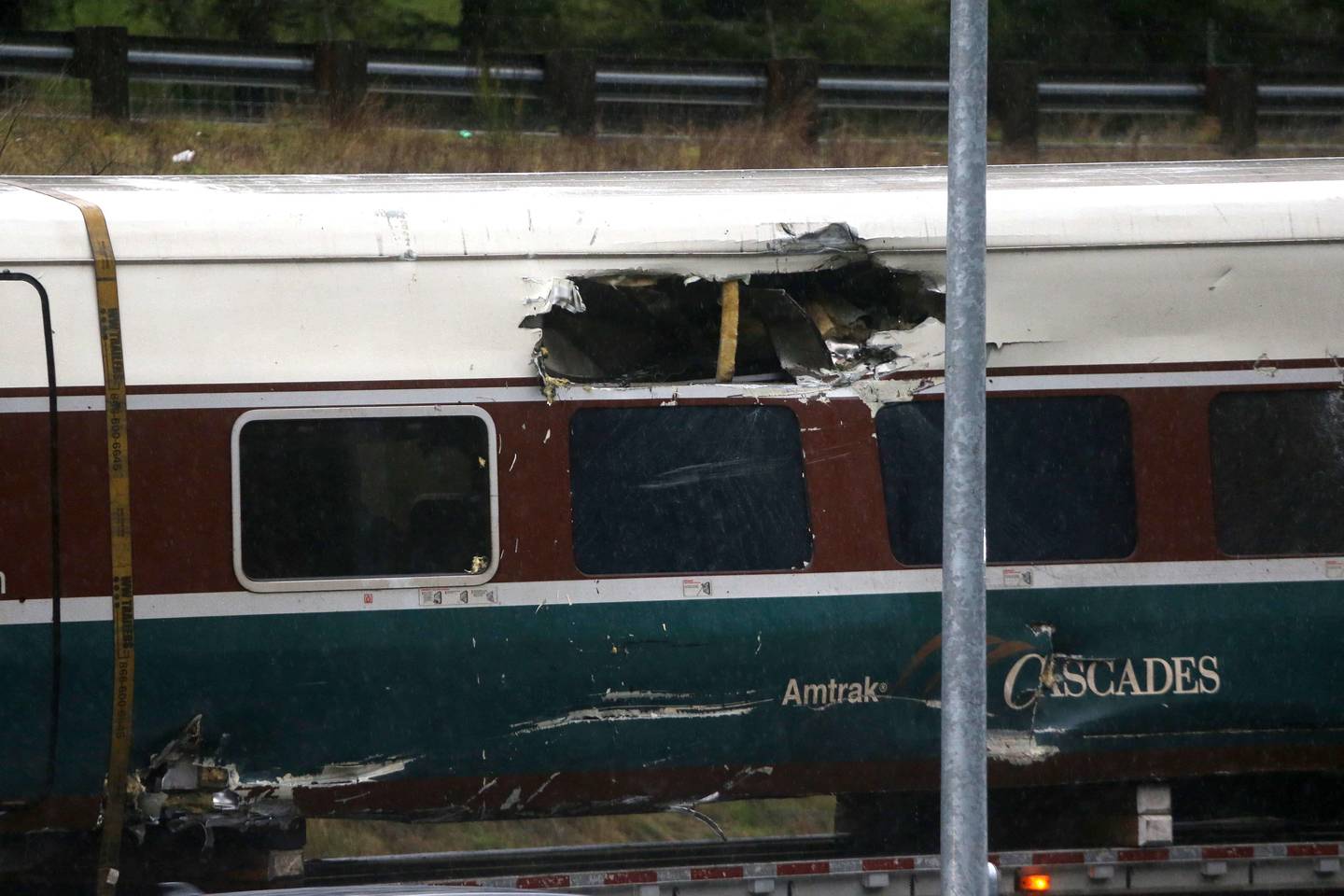  Per nelaimę pirmadienį Vašingtono valstijoje žuvo trys žmonės.<br> AFP/„Scanpix“ nuotr.