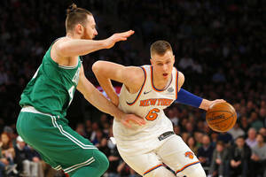 NBA: per siaubingą latvio sugrįžimą Niujorkas atrado naują meilę