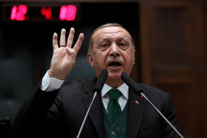 Turkijos prezidentas griežtas: JAV turi nedelsdamos atšaukti sprendimą dėl Jeruzalės