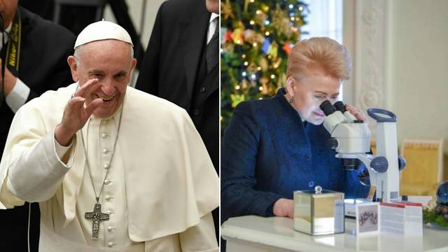 Kalėdų proga Lietuva popiežiui dovanojo itin išskirtinę dovaną
