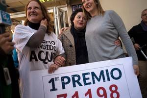 Ispanijoje vyksta burtų traukimas dėl didžiausio pasaulyje loterijos prizo