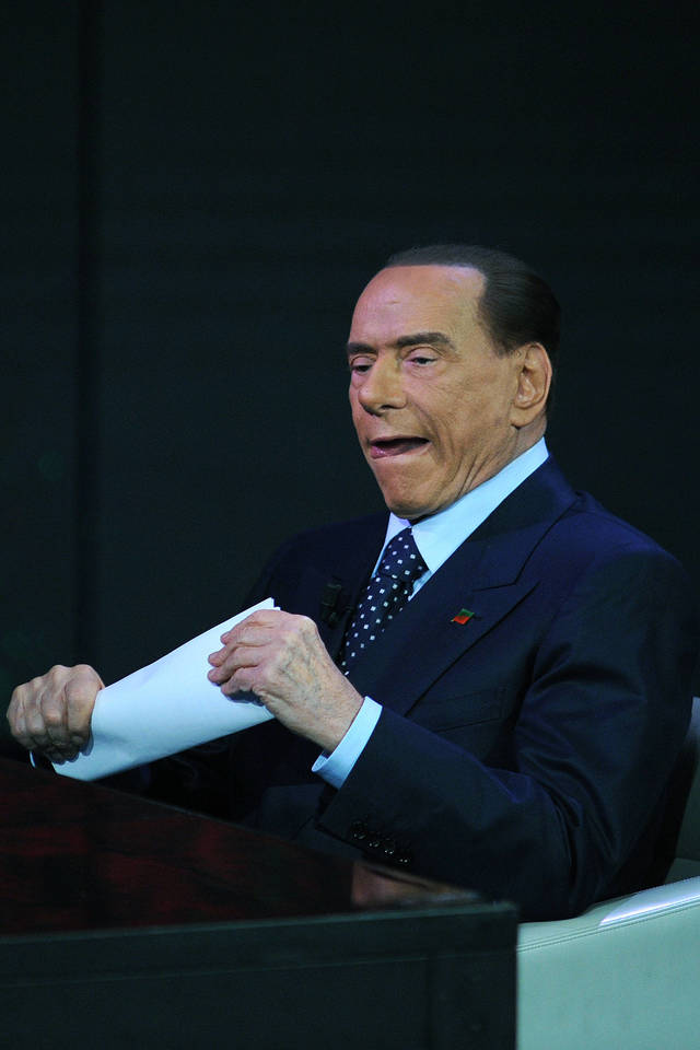 Silvio Berlusconi.<br> ViDA Press nuotr.