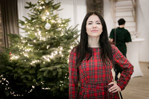 Renginyje išskirtinį žavesį skleidė retai viešumoje matoma Aistė Pilvelytė