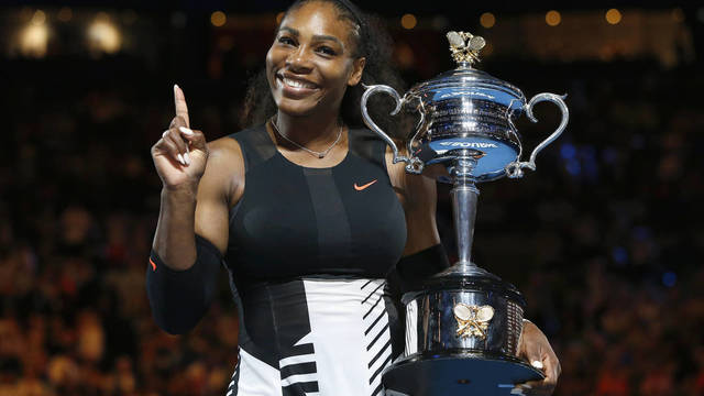 Tenisininkė Serena Williams grįžta į kortus